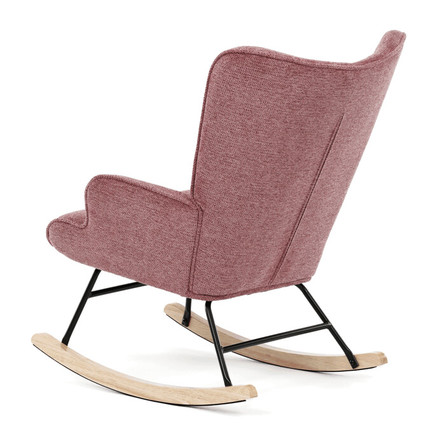 Houpací křeslo Autronic růžová, látka, AK-373 PINK2 (4)