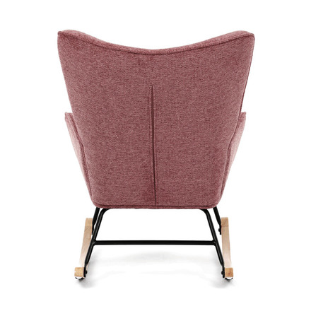 Houpací křeslo Autronic růžová, látka, AK-373 PINK2 (5)