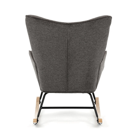 Houpací křeslo Autronic šedá, látka, AK-373 GREY2 (5)