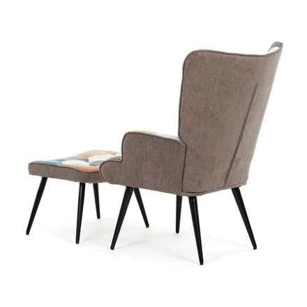 Relaxační křeslo Autronic vícebarevná, sametová látka, AK-303 PW2 (4)