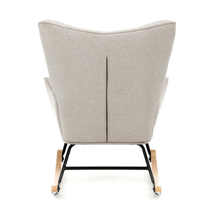 Houpací křeslo Autronic béžová, látka, AK-373 CRM2 (5)