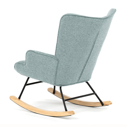 Houpací křeslo Autronic modrá, látka, AK-373 BLUE2 (4)