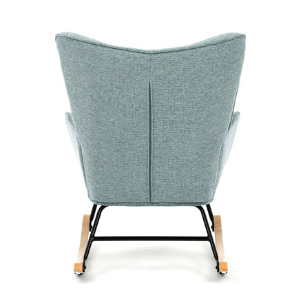 Houpací křeslo Autronic modrá, látka, AK-373 BLUE2 (5)