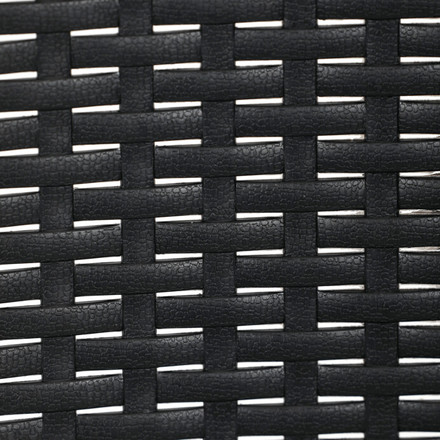 Zahradní židle Autronic kov, plast, černá, AZC-H1021 BK (11)