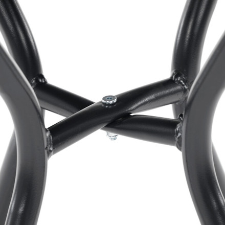 Zahradní stůl Autronic 60x60cm, kov, plast, černá, AZT-H1021 BK (5)