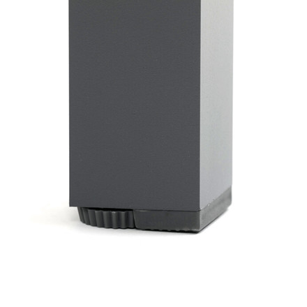 Zahradní stůl Autronic 190x90cm, hliník, polywood, šedá, AZT-W1408 GREY (7)