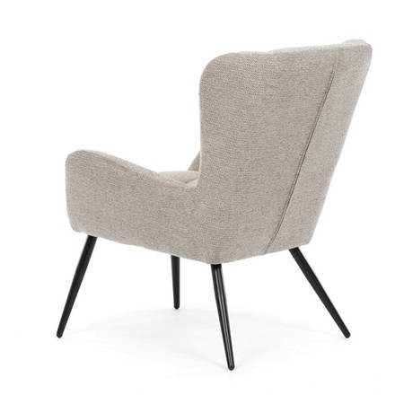 Křeslo Autronic ušák, hnědá, látka, AK-H9206 COF2 (4)