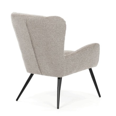 Křeslo Autronic ušák, hnědá, látka, AK-H9206 COF2 (6)