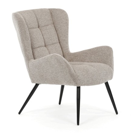 Křeslo Autronic ušák, hnědá, látka, AK-H9206 COF2 (8)