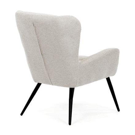 Křeslo Autronic ušák, béžová, látka, AK-H9206 CRM2 (6)