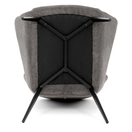 Křeslo Autronic ušák, šedá, látka, AK-H9206 GREY2 (13)