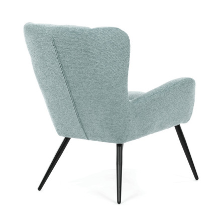 Křeslo Autronic ušák, modrá, látka, AK-H9206 BLUE2 (6)