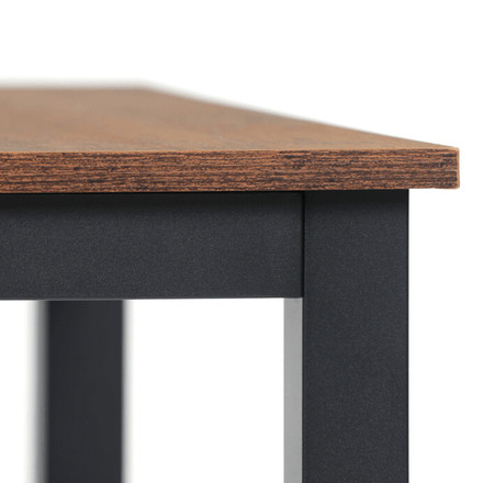 Moderní jídelní stůl Autronic 110x70x75cm, mdf, old wood, GDT-202 OLW2 (6)