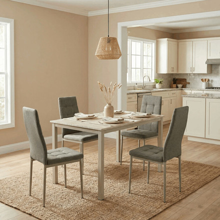 Moderní jídelní stůl Autronic 110x70x75cm, mdf, travertin, GDT-202 TRV (1)