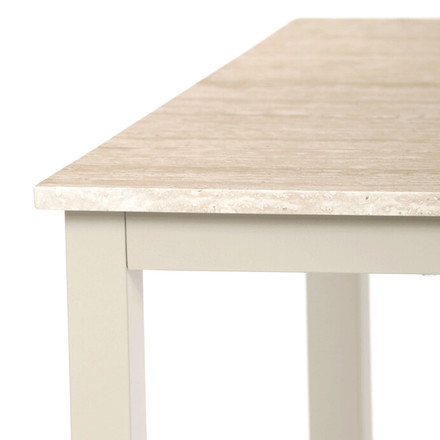 Moderní jídelní stůl Autronic 110x70x75cm, mdf, travertin, GDT-202 TRV (5)