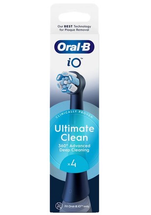 Náhradní kartáčky Oral-B iO Ultimate Clean Black 4ks