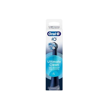 Náhradní kartáčky Oral-B iO Ultimate Clean Black 4ks