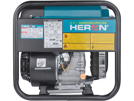Elektrocentrála Heron 8896237 digitální invertorová (benzín/LPG/NG), 7,5HP/4kW (2)