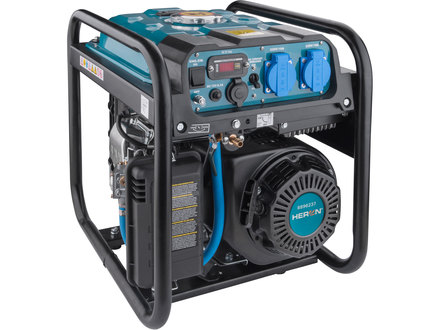 Elektrocentrála Heron 8896237 digitální invertorová (benzín/LPG/NG), 7,5HP/4kW