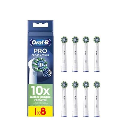 Náhradní kartáčky Oral-B hlavice Cross Action 8ks EB50