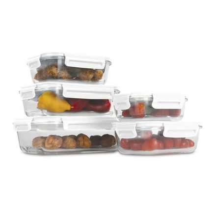 Dóza na potraviny s víkem Berlingerhaus BH-8937 skleněná sada 5 ks Sahara Collection (4)