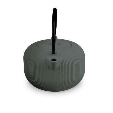 Litinová konvice na čaj Berlingerhaus BH-8942 1 l Matte Green Collection (3)