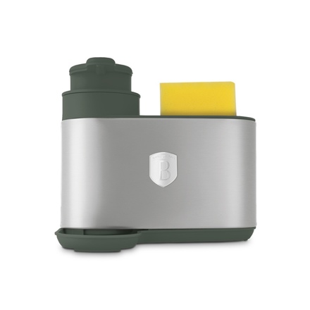 Dávkovač mycího prostředku Berlingerhaus BH-8933 2 v 1 Matte Green Collection (4)