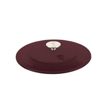 Pánev hluboká se smaltovaným povrchem a poklicí Berlingerhaus BH-6263 26 cm litinová Leonardo Collection (3)