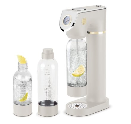 Výrobník sody Berlingerhaus BH-8556 SODABAR + 2 lahve Sahara Collection