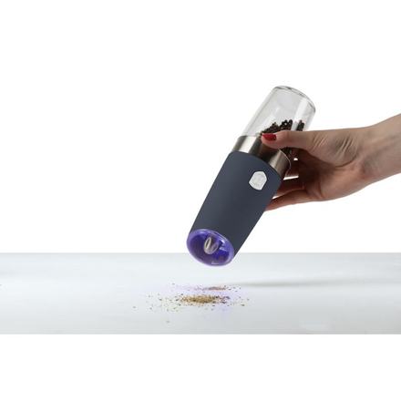 Mlýnek na pepř a sůl Berlingerhaus BH-9572 s gravitačním mechanismem sada 2 ks Deep Sea Collection (2)