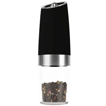 Mlýnek na pepř a sůl Berlingerhaus BH-9571 s gravitačním mechanismem sada 2 ks Black Rose Collection