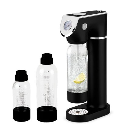Výrobník sody Berlingerhaus BH-8598 SODABAR + 2 lahve Matte Black Collection