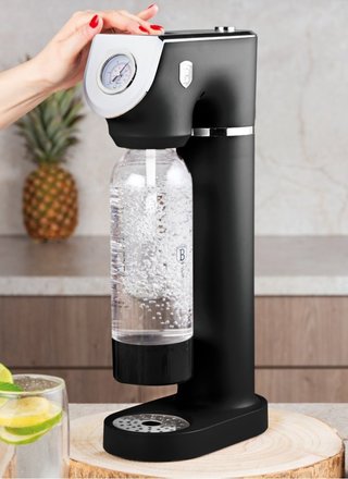 Výrobník sody Berlingerhaus BH-8598 SODABAR + 2 lahve Matte Black Collection (2)