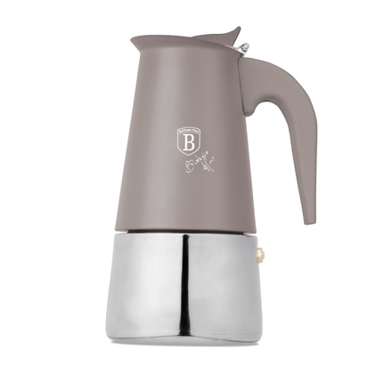 Kávovar Berlingerhaus BH-8910 6 šálků indukční Taupe Collection (2)