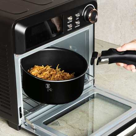 Sada nádobí s titanovým povrchem Berlingerhaus BH-8257 9 ks Matte Black Collection (4)