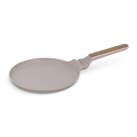 Pánev na palačinky s titanovým povrchem Berlingerhaus BH-8329 25 cm Taupe Nordic Collection