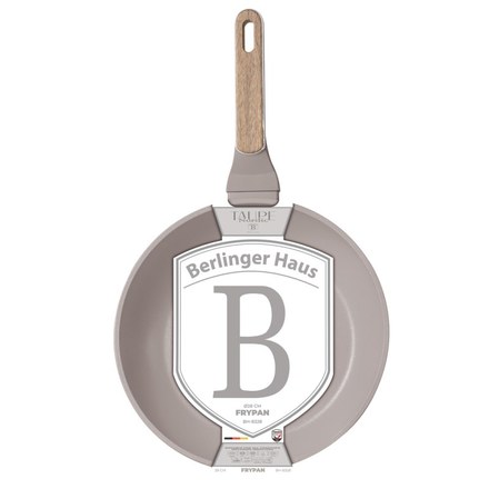 Pánev s titanovým povrchem Berlingerhaus BH-8328 28 cm Taupe Nordic Collection (1)