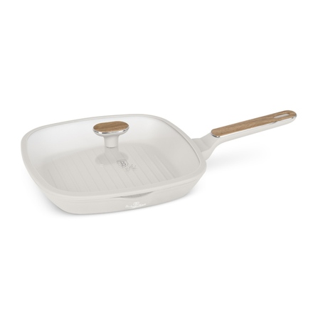 Grilovací pánev s titanovým povrchem a poklicí Berlingerhaus BH-8317 28 cm Sahara Nordic Collection