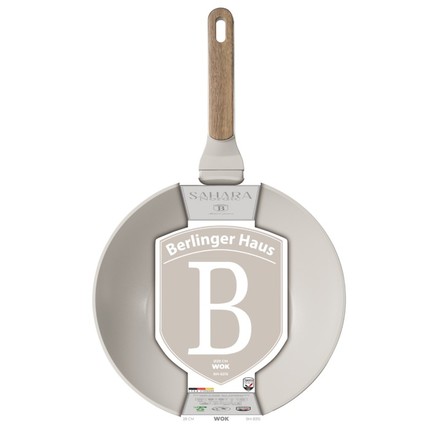 Pánev WOK s titanovým povrchem Berlingerhaus BH-8315 28 cm Sahara Nordic Collection (1)