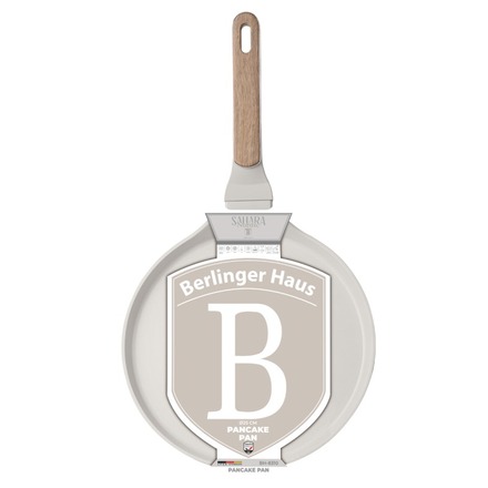 Pánev na palačinky s titanovým povrchem Berlingerhaus BH-8310 25 cm Sahara Nordic Collection (1)