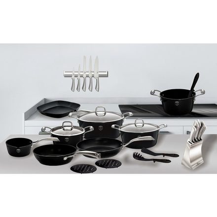 Dóza na potraviny Berlingerhaus BH-6296 sada 3 ks Royal Black Collection (3)