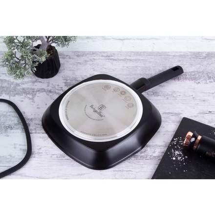 Pánev grilovací s titanovým povrchem a poklicí Berlingerhaus BH-7093 28 cm Monaco Collection (7)