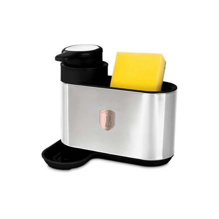 Dávkovač mycího prostředku Berlingerhaus BH-8932 2 v 1 Black Rose Collection (8)