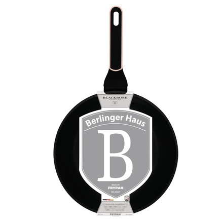 Pánev s titanovým povrchem Berlingerhaus BH-8347 28 cm Black Rose Collection