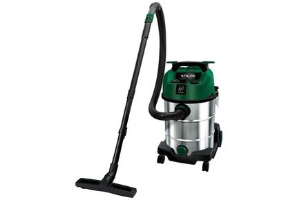 Vysavač stavební Stalco S055697168, mokré i suché použití,  VCS30SC
