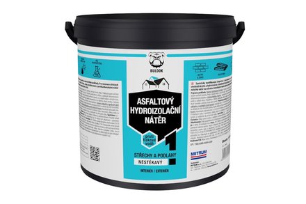 Hydroizolační nátěr Buldok Nátěr asfaltový hydroizolační, 10 kg