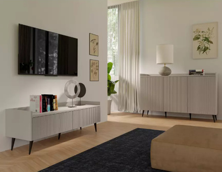 Komoda Jurek Meble Ademo 4 kašmír 126/92/41cm (3)