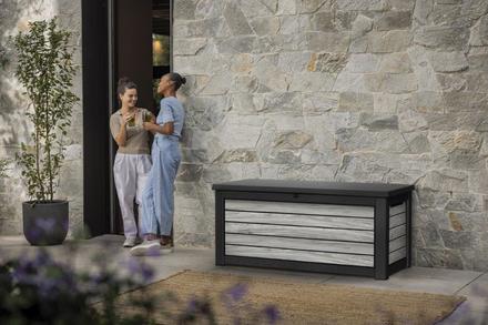Zahradní box Keter Deco 630 l storm grey (1)