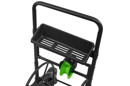 Vozík na hadici Stalco S101610015, kovový 60 m, XTR, GARDEN (2)