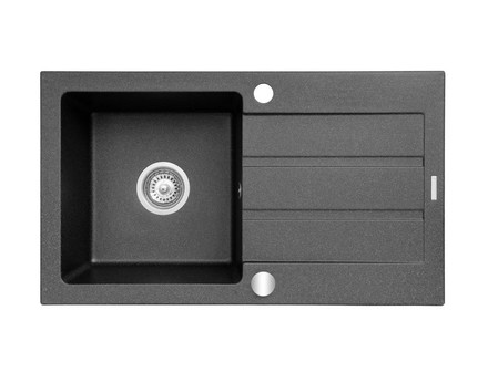 Granitový kuchyňský dřez Pyramis RODOS 76x44 BLACK